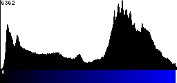 Blue Histogram