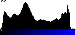 Blue Histogram