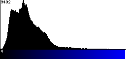 Blue Histogram
