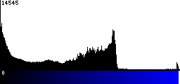 Blue Histogram