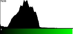 Green Histogram