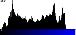 Blue Histogram