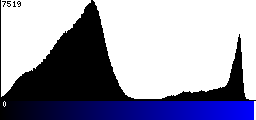 Blue Histogram