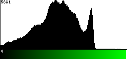 Green Histogram