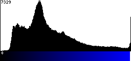 Blue Histogram