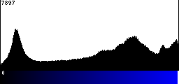 Blue Histogram