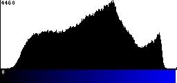 Blue Histogram
