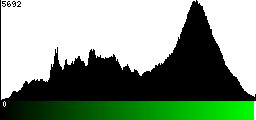 Green Histogram