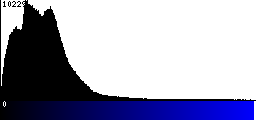 Blue Histogram
