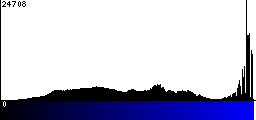 Blue Histogram