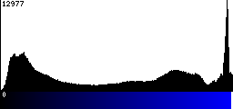 Blue Histogram