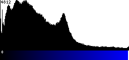 Blue Histogram