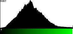 Green Histogram