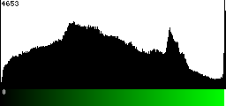 Green Histogram