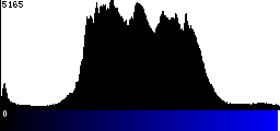Blue Histogram