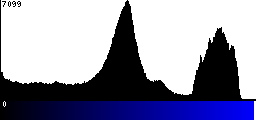 Blue Histogram