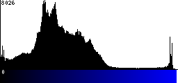 Blue Histogram