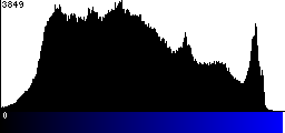 Blue Histogram