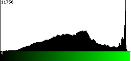 Green Histogram