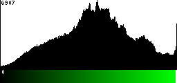 Green Histogram