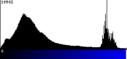 Blue Histogram
