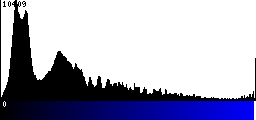 Blue Histogram