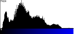Blue Histogram