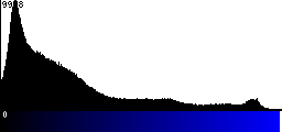 Blue Histogram