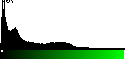 Green Histogram