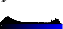 Blue Histogram