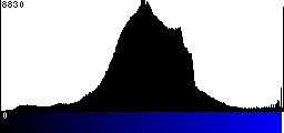 Blue Histogram