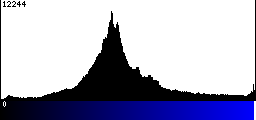 Blue Histogram