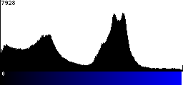 Blue Histogram