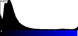 Blue Histogram