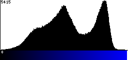 Blue Histogram