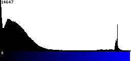 Blue Histogram