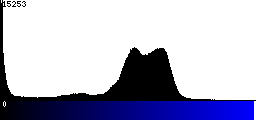 Blue Histogram