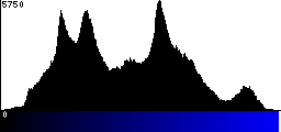Blue Histogram