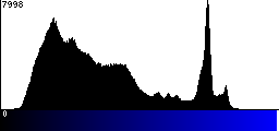 Blue Histogram
