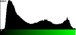 Green Histogram