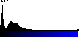 Blue Histogram