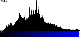 Blue Histogram