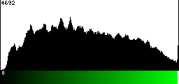 Green Histogram