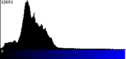 Blue Histogram