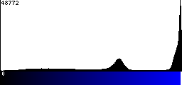Blue Histogram