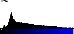 Blue Histogram