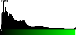 Green Histogram