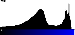Blue Histogram