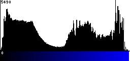 Blue Histogram
