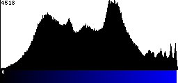 Blue Histogram